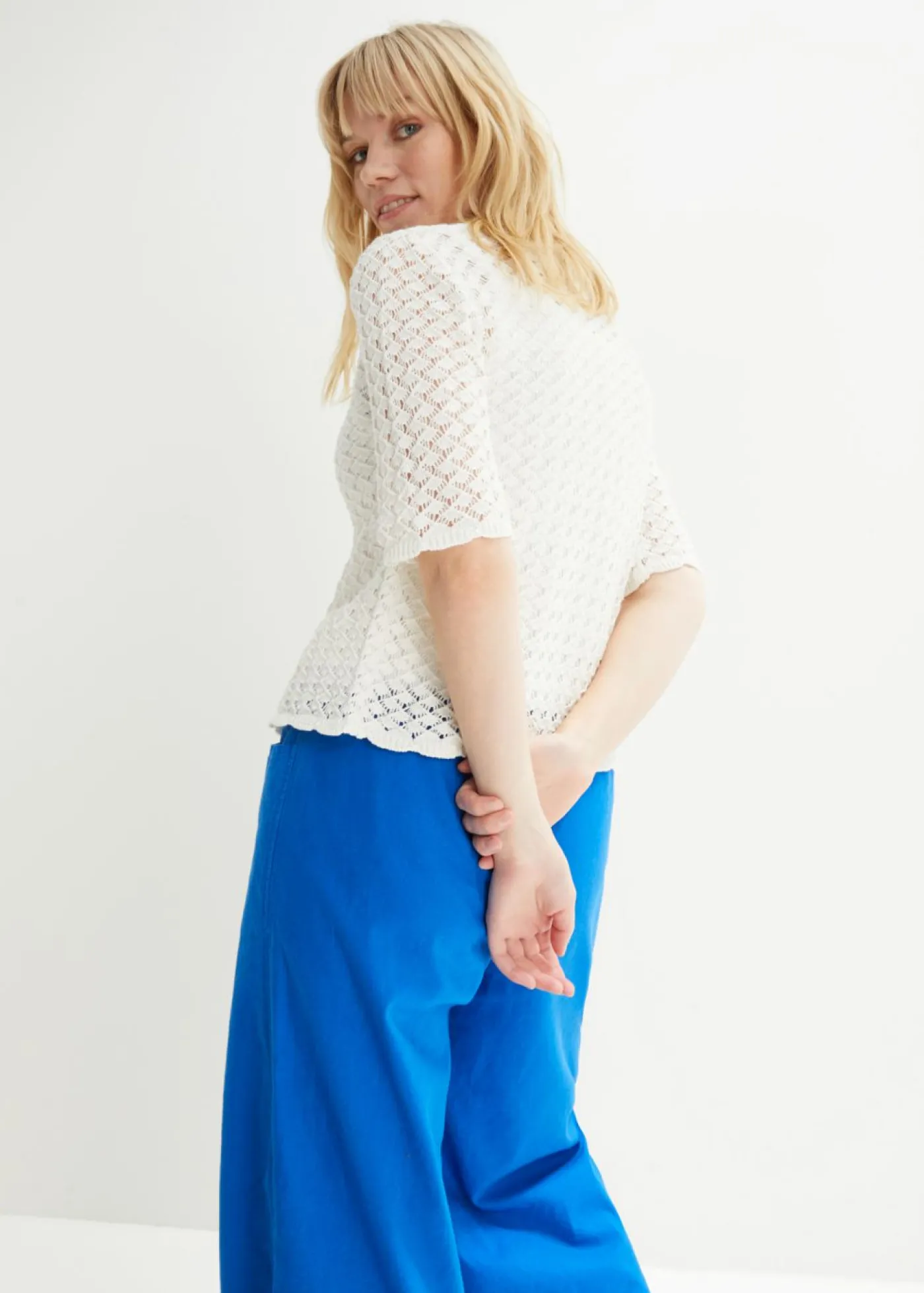 bonprix bonprix Jerséis|Ropa De Punto>Cárdigan Blanco