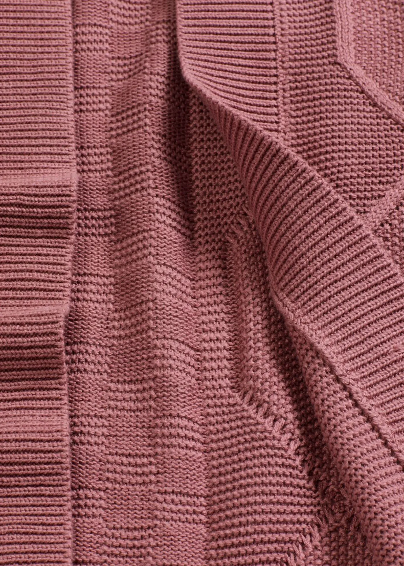 bonprix bonprix Jerséis|Ropa De Punto>Cárdigan con patrón trenzado baya suave