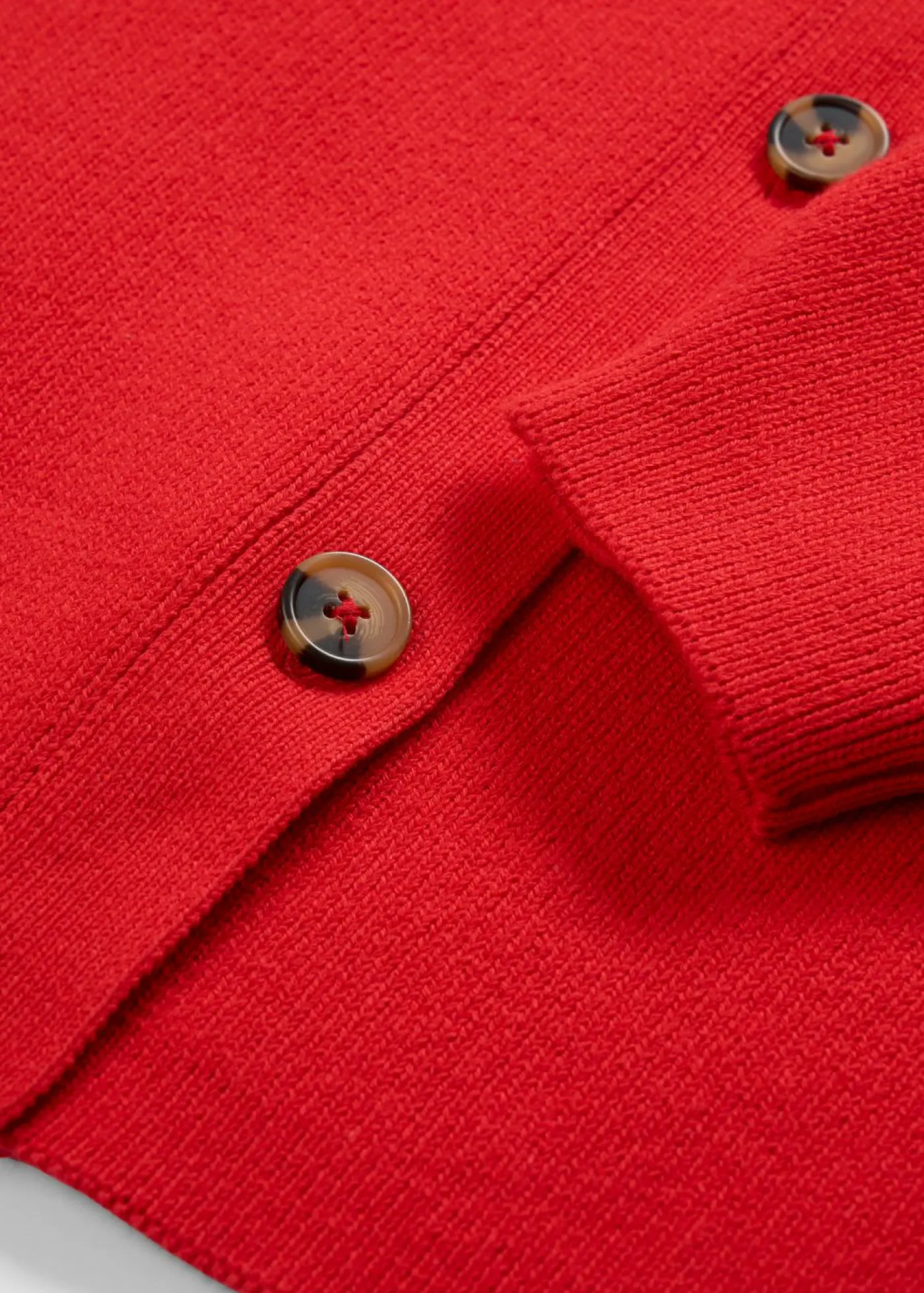 bonprix bonprix Jerséis|Ropa De Punto>Cárdigan de mezcla de algodón fresa