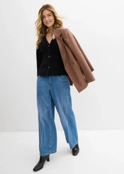 Mujer bonprix bonprix Cárdigan de mezcla de algodón