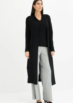 Mujer bonprix bonprix Cárdigan largo de punto con viscosa