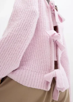 Mujer bonprix bonprix Cárdigan reversible con lazo