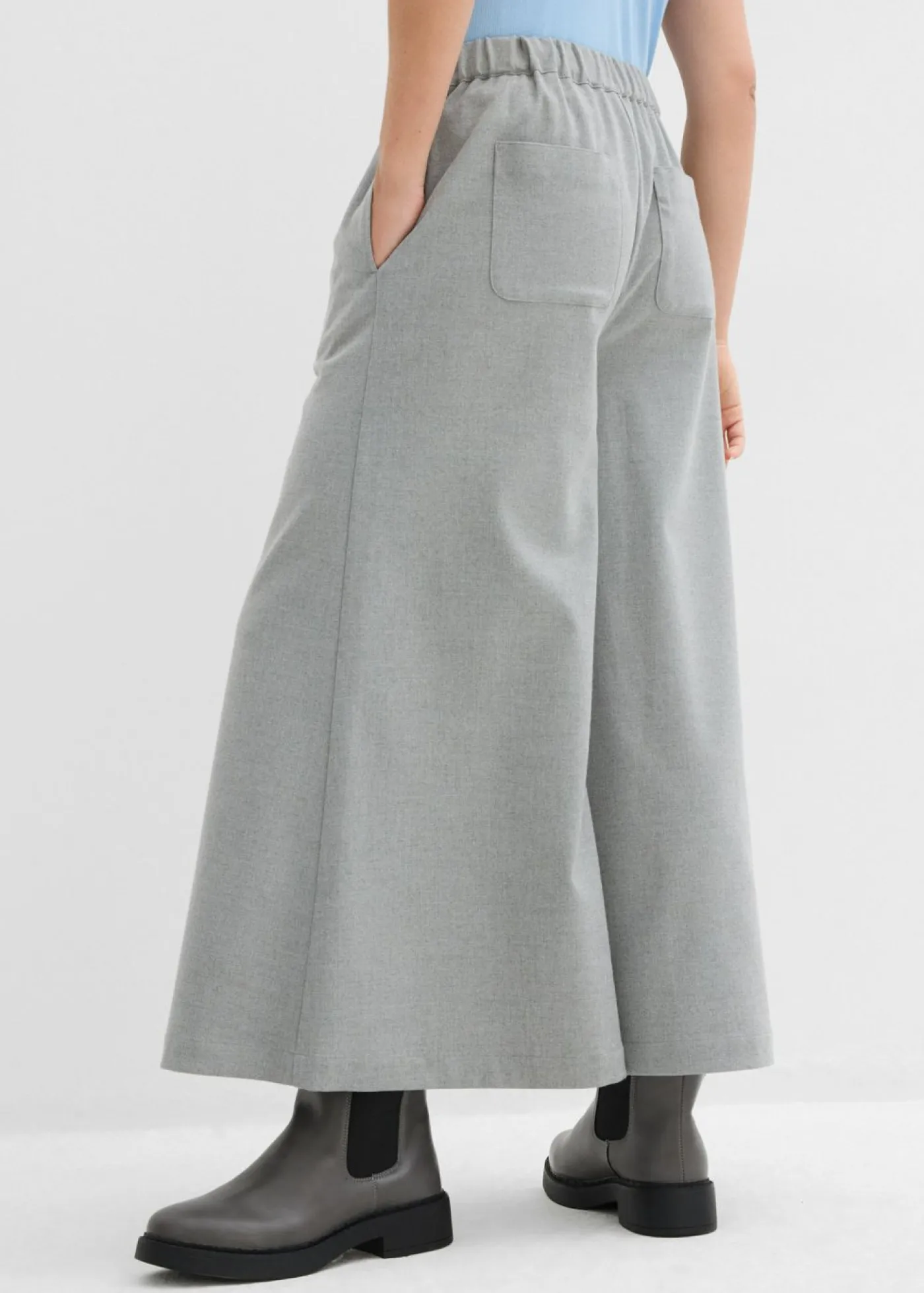 Mujer bonprix bonprix Culotte con aspecto de lana