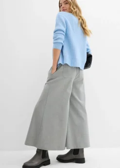 Mujer bonprix bonprix Culotte con aspecto de lana