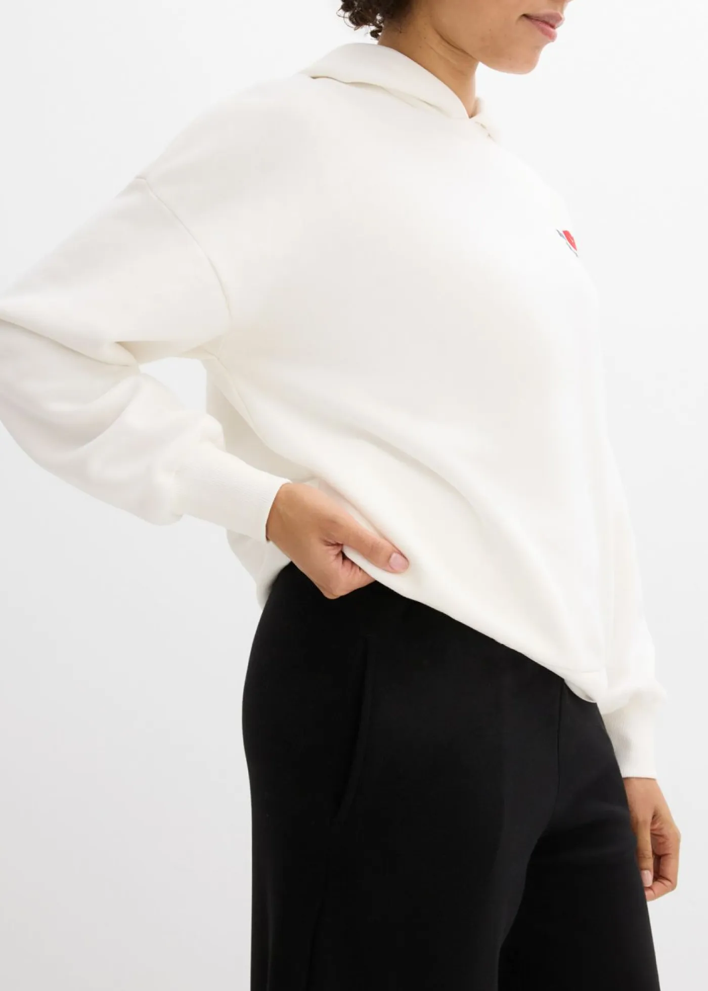 bonprix bonprix Básicos|Pantalones>Culotte de algodón orgánico puro Negro