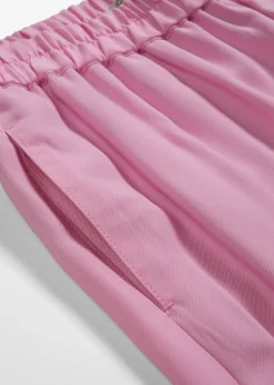 bonprix bonprix Pantalones>Culotte de mezcla de viscosa suave Rosa