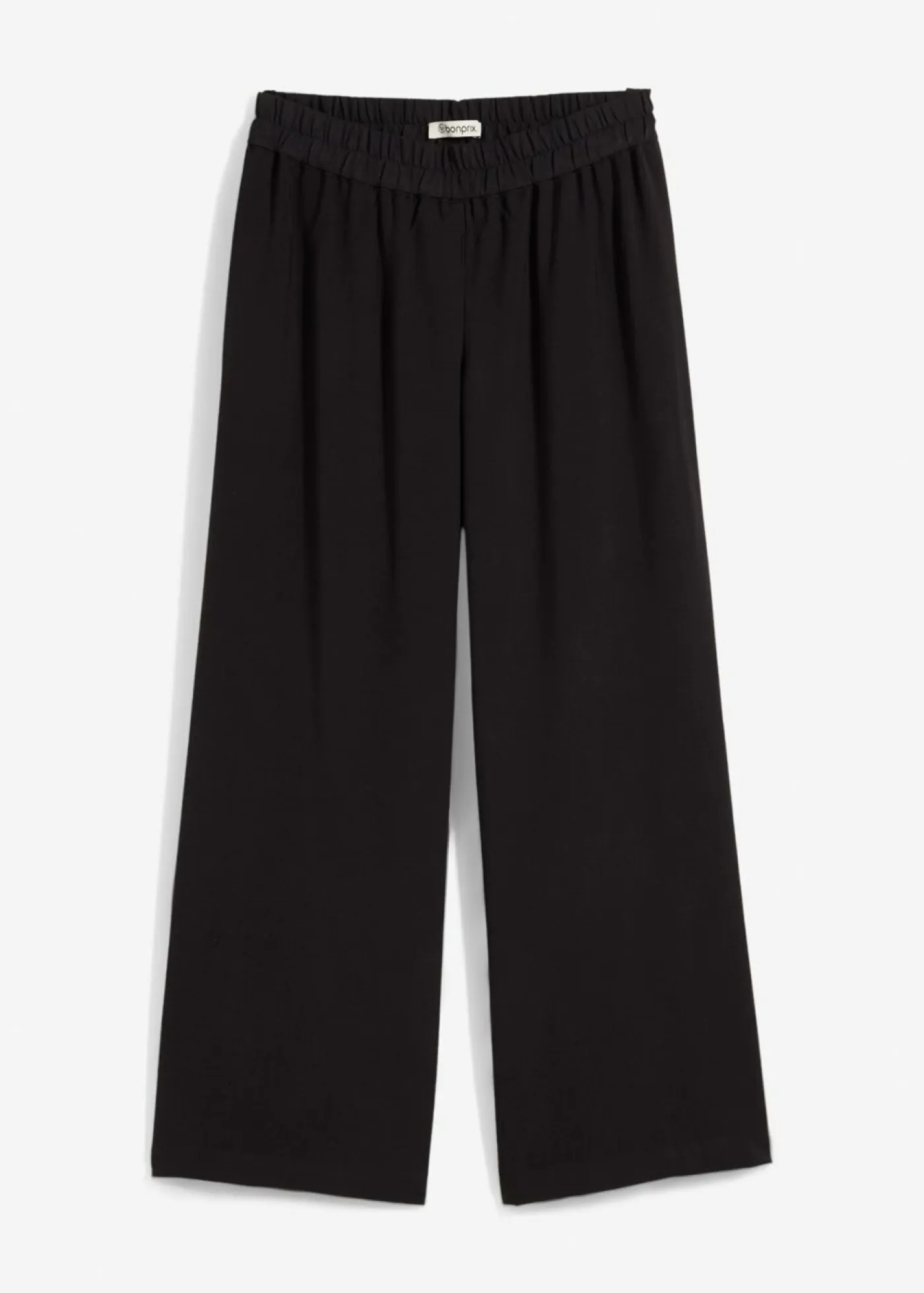 bonprix bonprix Pantalones>Culotte de mezcla de viscosa suave Negro