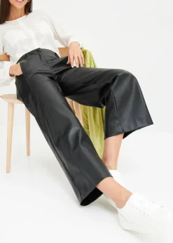 Mujer bonprix bonprix Culotte de piel sintética