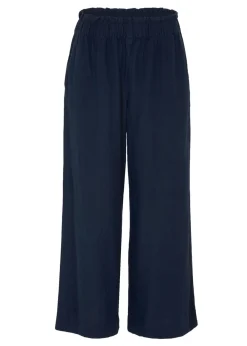 Mujer bonprix bonprix Culotte hasta la pantorrilla de mezcla de lino ligero