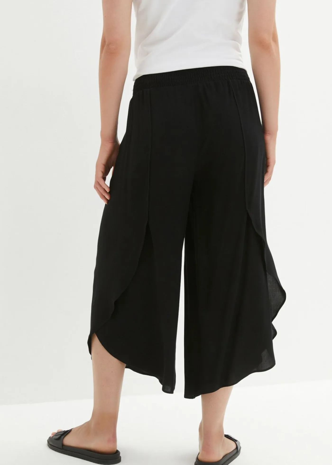 Mujer bonprix bonprix Culotte hasta la pantorrilla de viscosa sostenible
