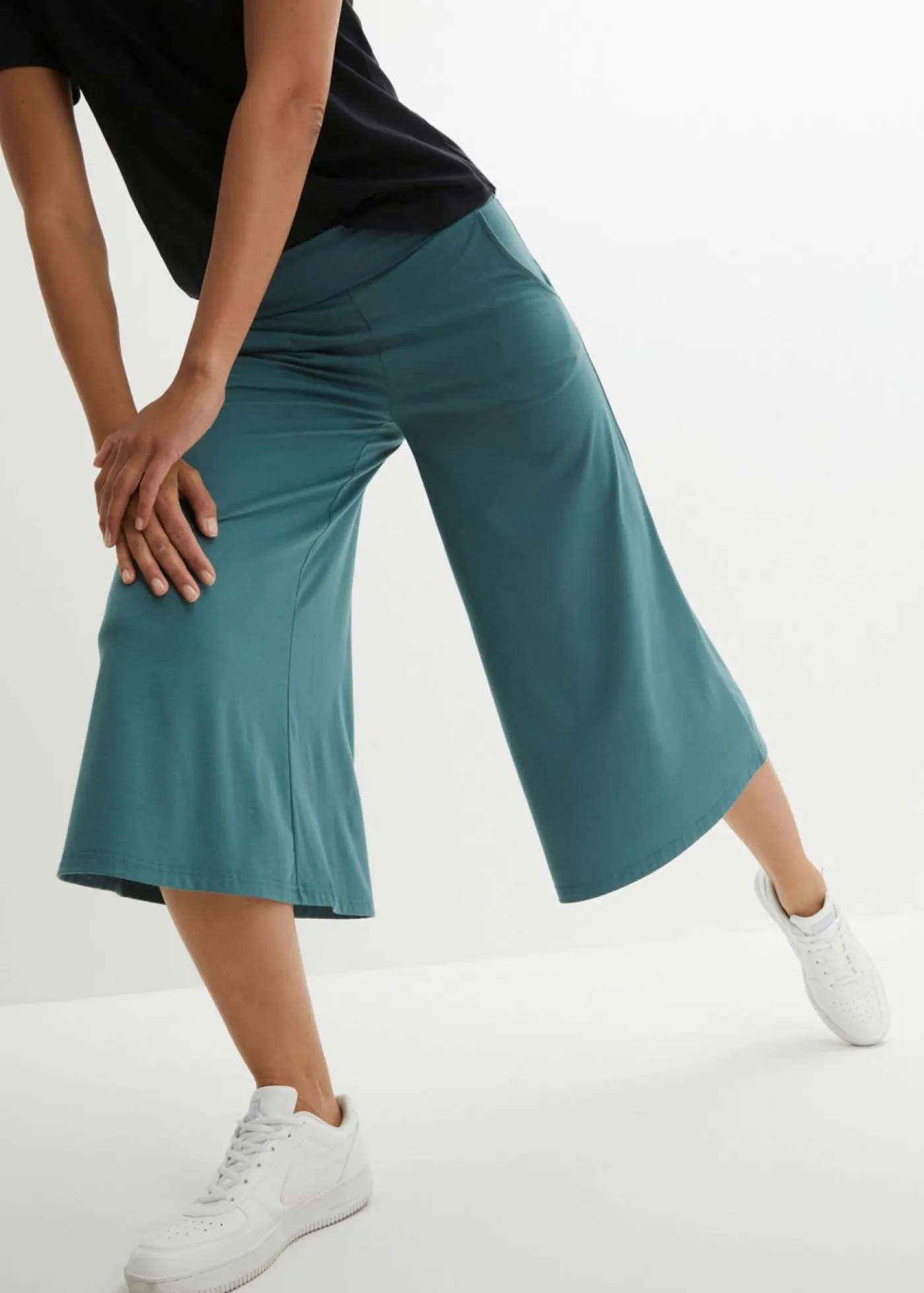 Mujer bonprix bonprix Culotte homewear con pernera ancha