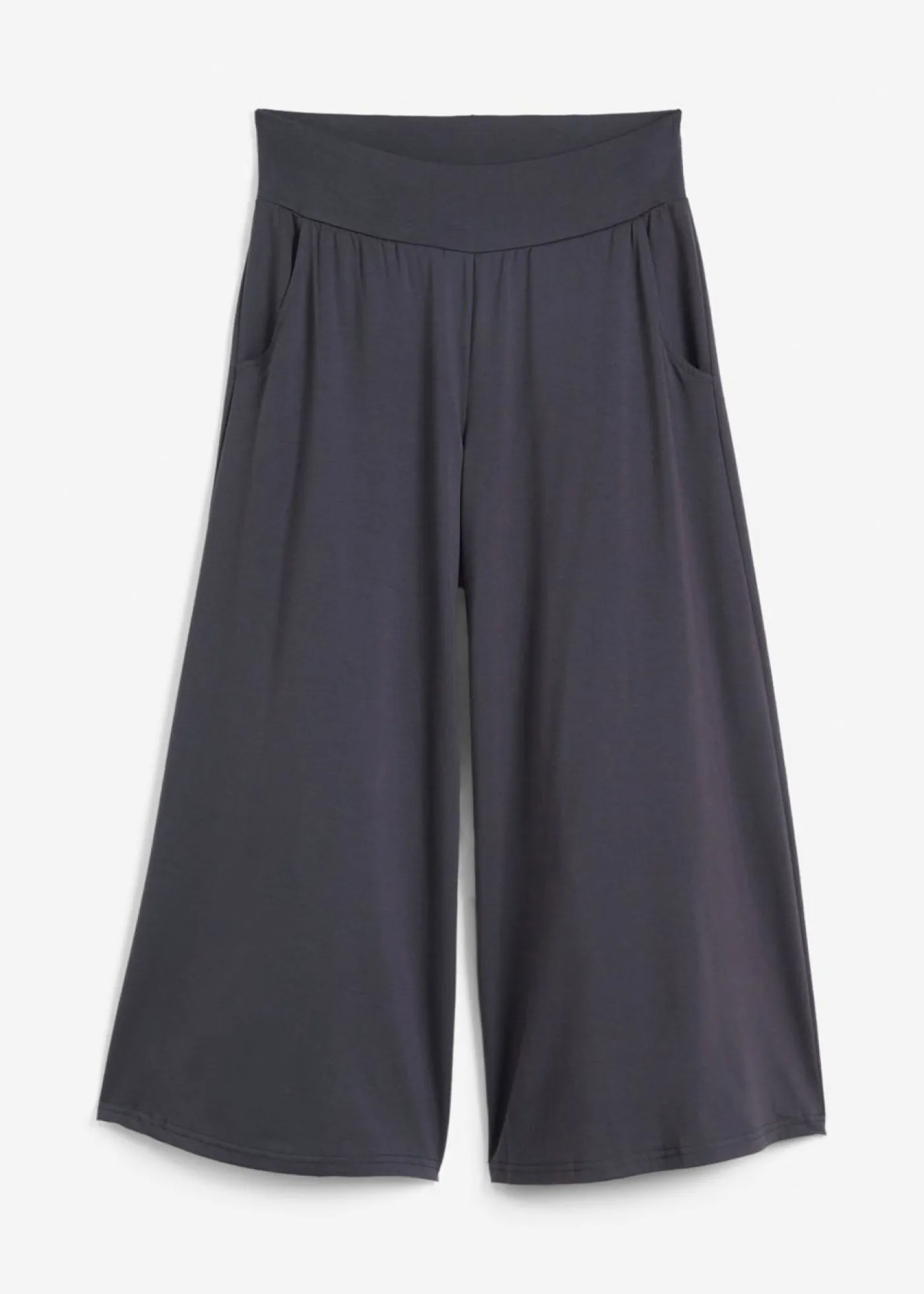 bonprix bonprix Homewear|Pantalones>Culotte homewear con pernera ancha Azul oscuro