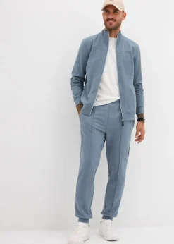 Hombre bonprix bonprix Elegante chaqueta de chándal de suave mezcla de algodón