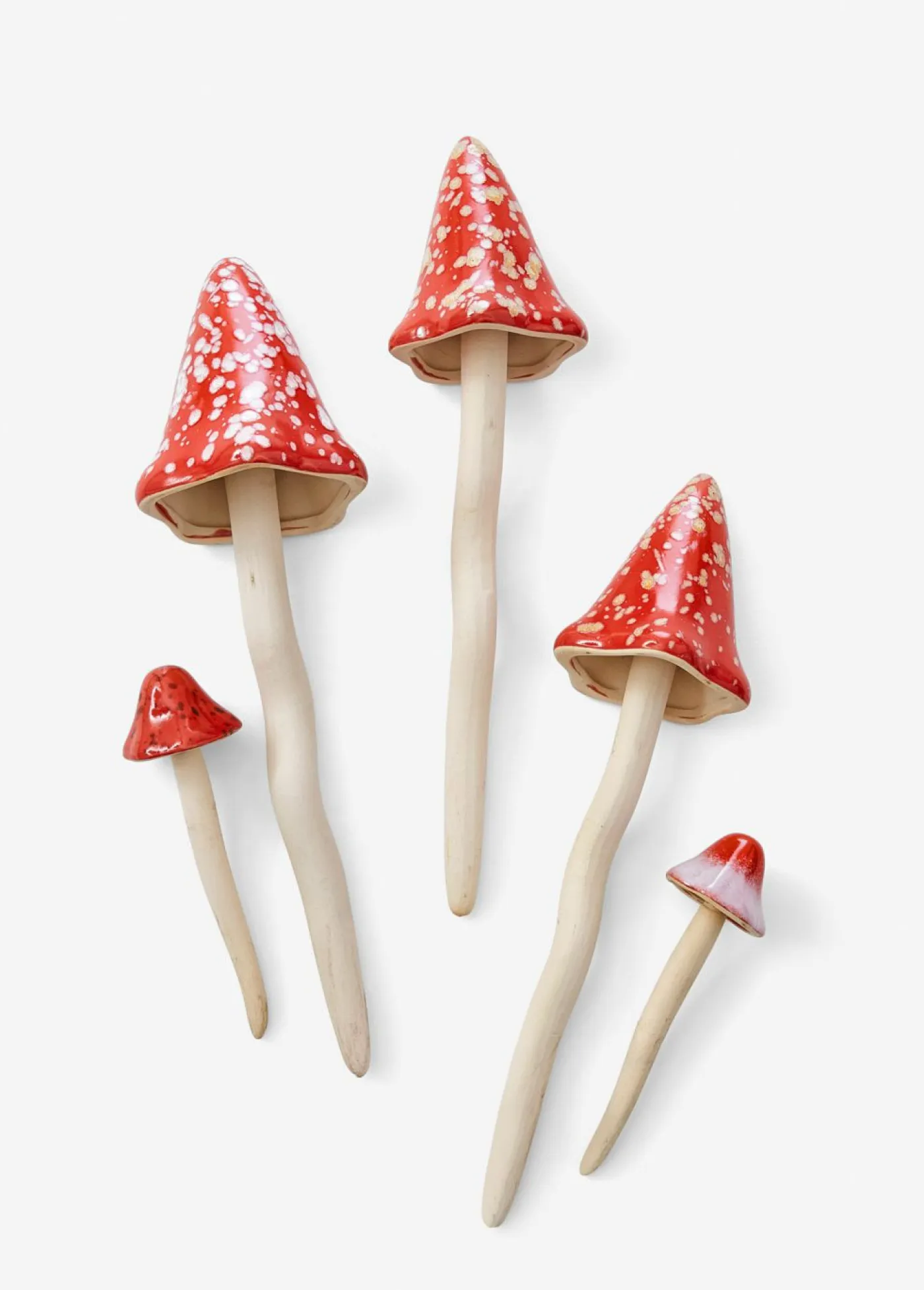 bonprix bpc living bonprix collection Muebles De Exterior·Decoración E Iluminación De Jardín|Decoración De Jardín>Estaca de jardín de setas (5 unidades) Rojo-blanco