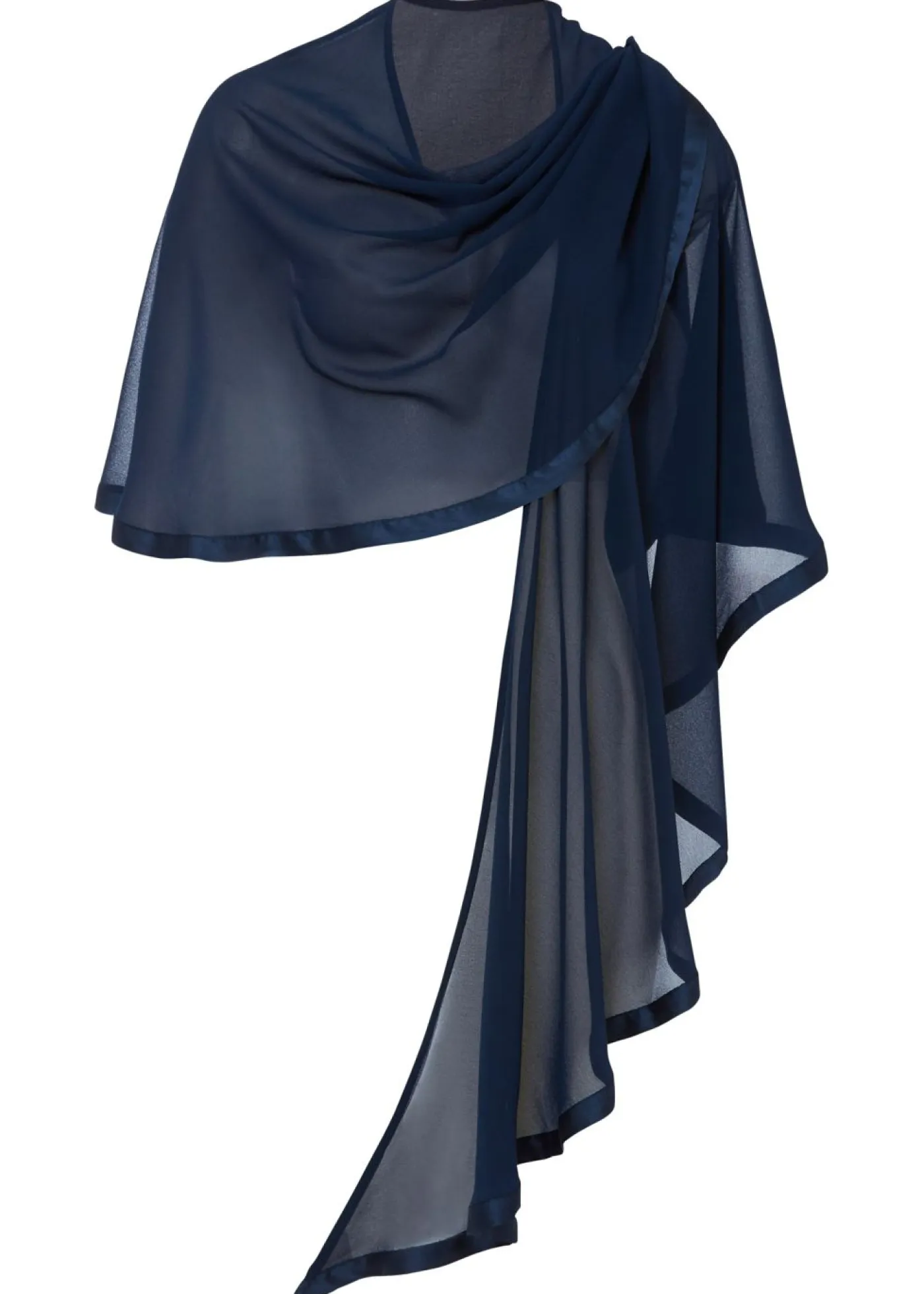 Mujer bonprix bonprix Estola con un delicado detalle de satén