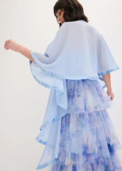 Mujer bonprix bonprix Estola con un delicado detalle de satén