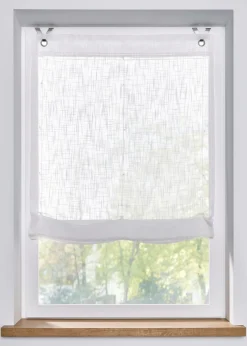 bonprix bonprix Estor con aspecto de lino