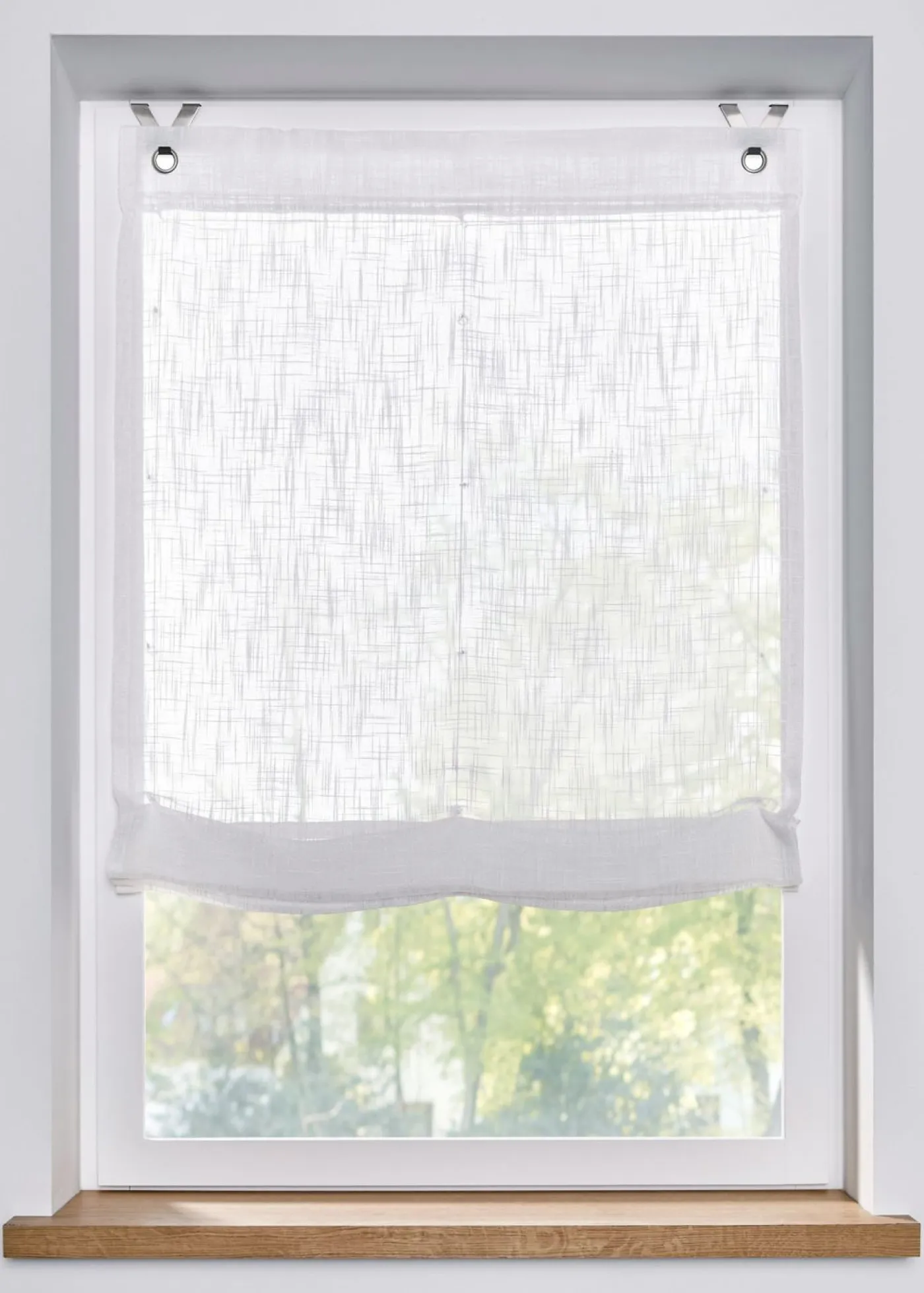 bonprix bonprix Estor con aspecto de lino