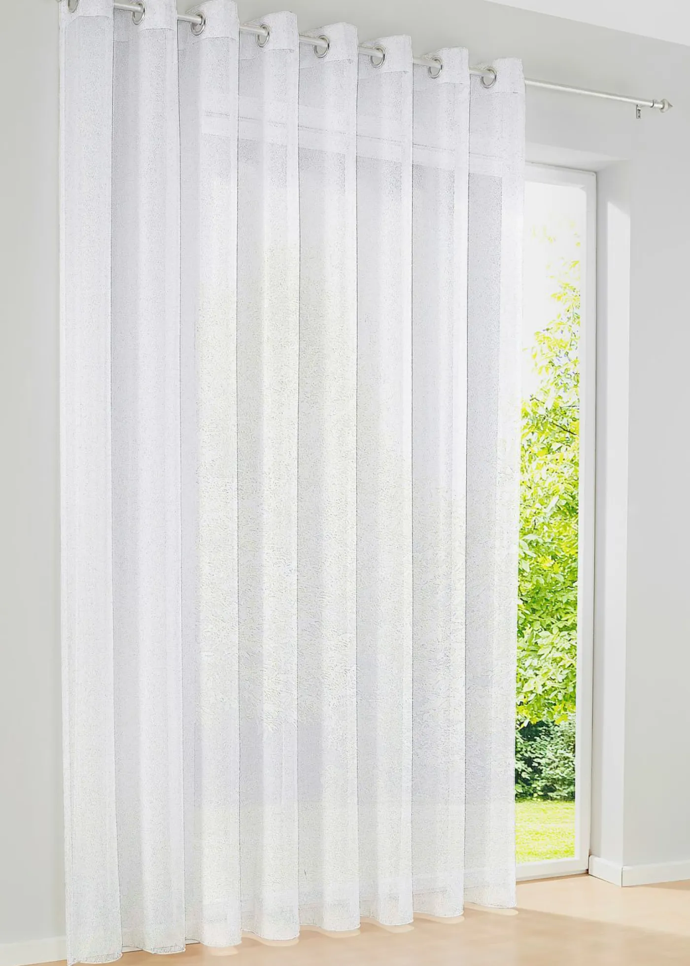 bonprix bpc living bonprix collection Cortinas Semitransparentes>Estor de estructura fina Blanco