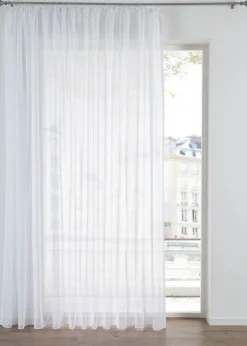 bonprix bpc living bonprix collection Cortinas Semitransparentes>Estor de estructura fina Blanco