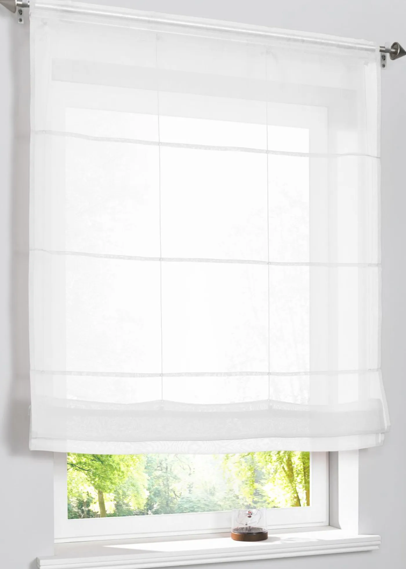 bonprix bonprix Muebles De Comedor·Cortinas Y Estores|Estores Enrollables Y Plisados>Estor de gasa ligera Blanco