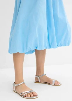 Mujer bonprix bonprix Falda abullonada de algodón puro