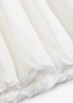 bonprix bonprix Esenciales|Faldas>Falda abullonada de algodón puro Blanco