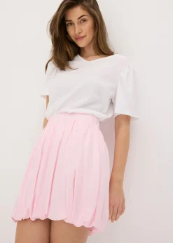 Mujer bonprix bonprix Falda abullonada de viscosa fina