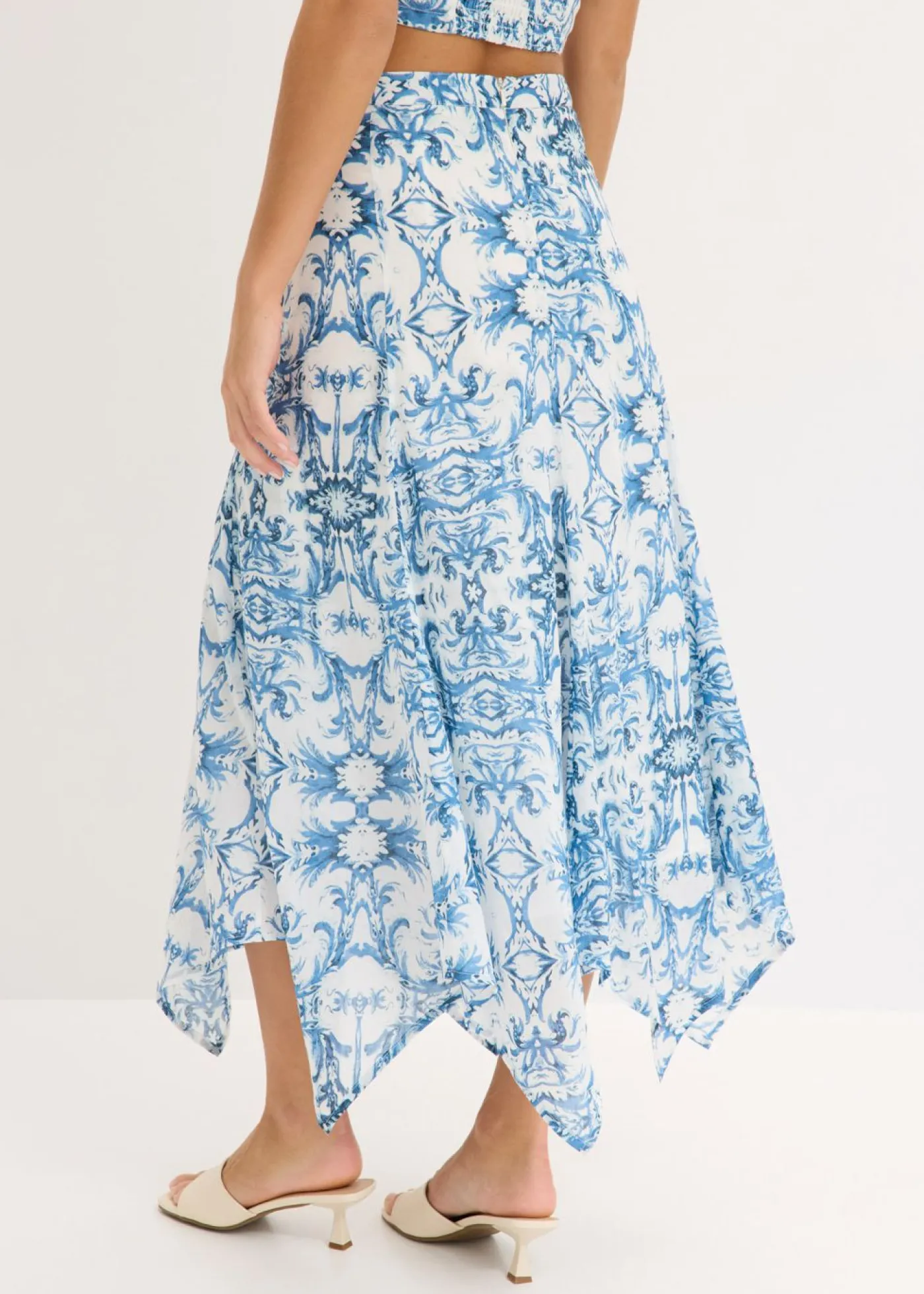 Mujer bonprix bonprix Falda con dobladillo irregular