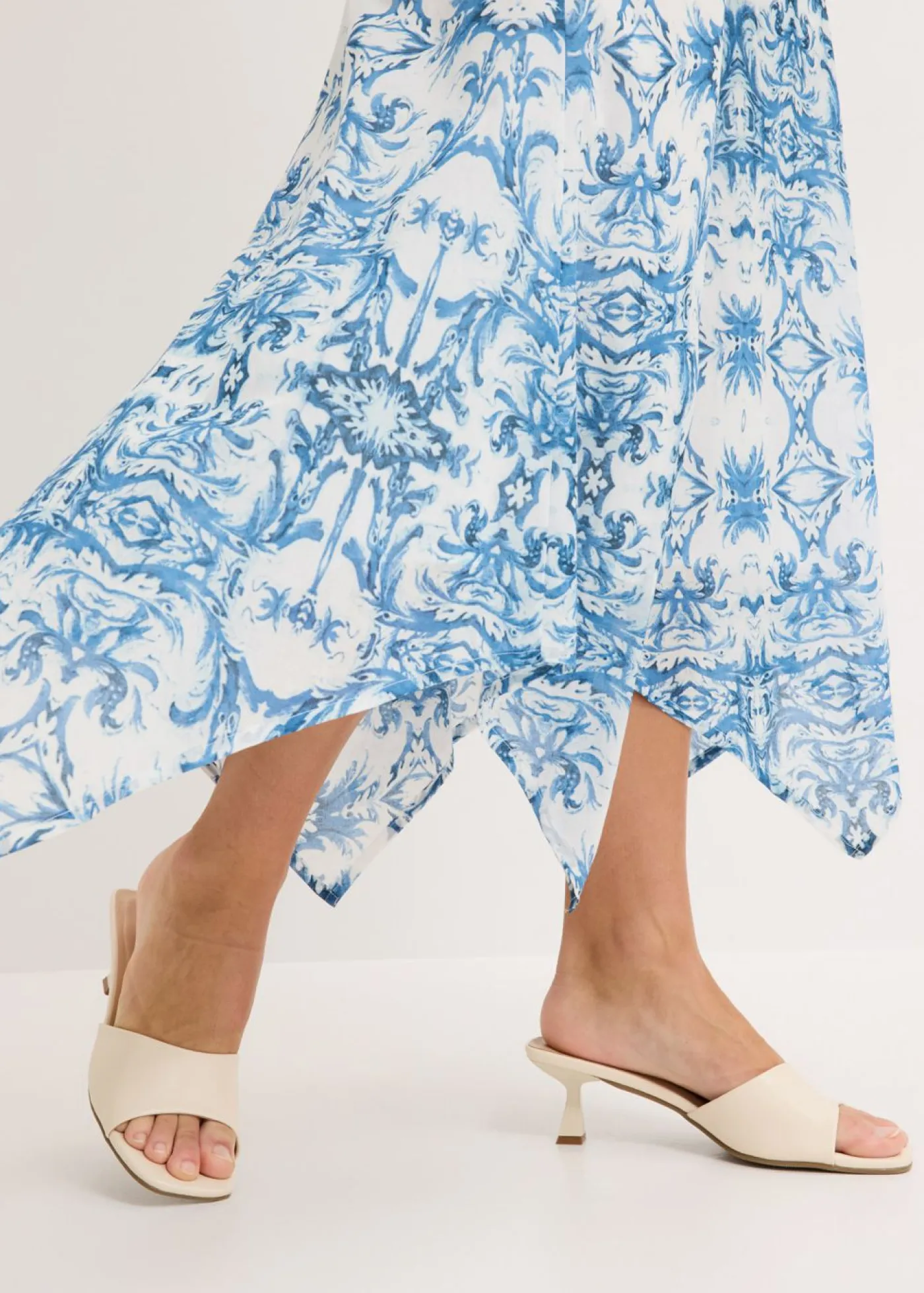 Mujer bonprix bonprix Falda con dobladillo irregular