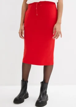 bonprix bonprix Básicos|Faldas>Falda de chándal fresa