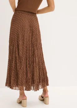 Mujer bonprix bonprix Falda de gasa con look arrugado