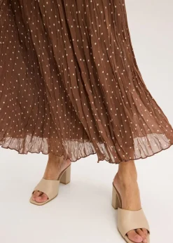 Mujer bonprix bonprix Falda de gasa con look arrugado