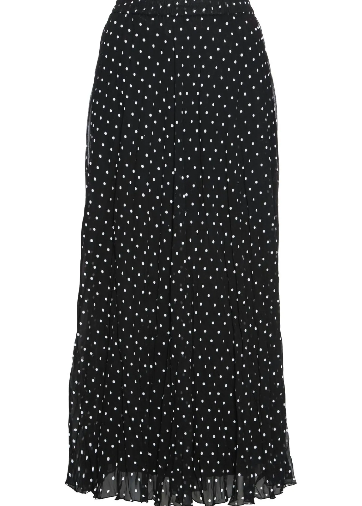 Mujer bonprix bonprix Falda de gasa con look arrugado