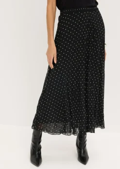 Mujer bonprix bonprix Falda de gasa con look arrugado