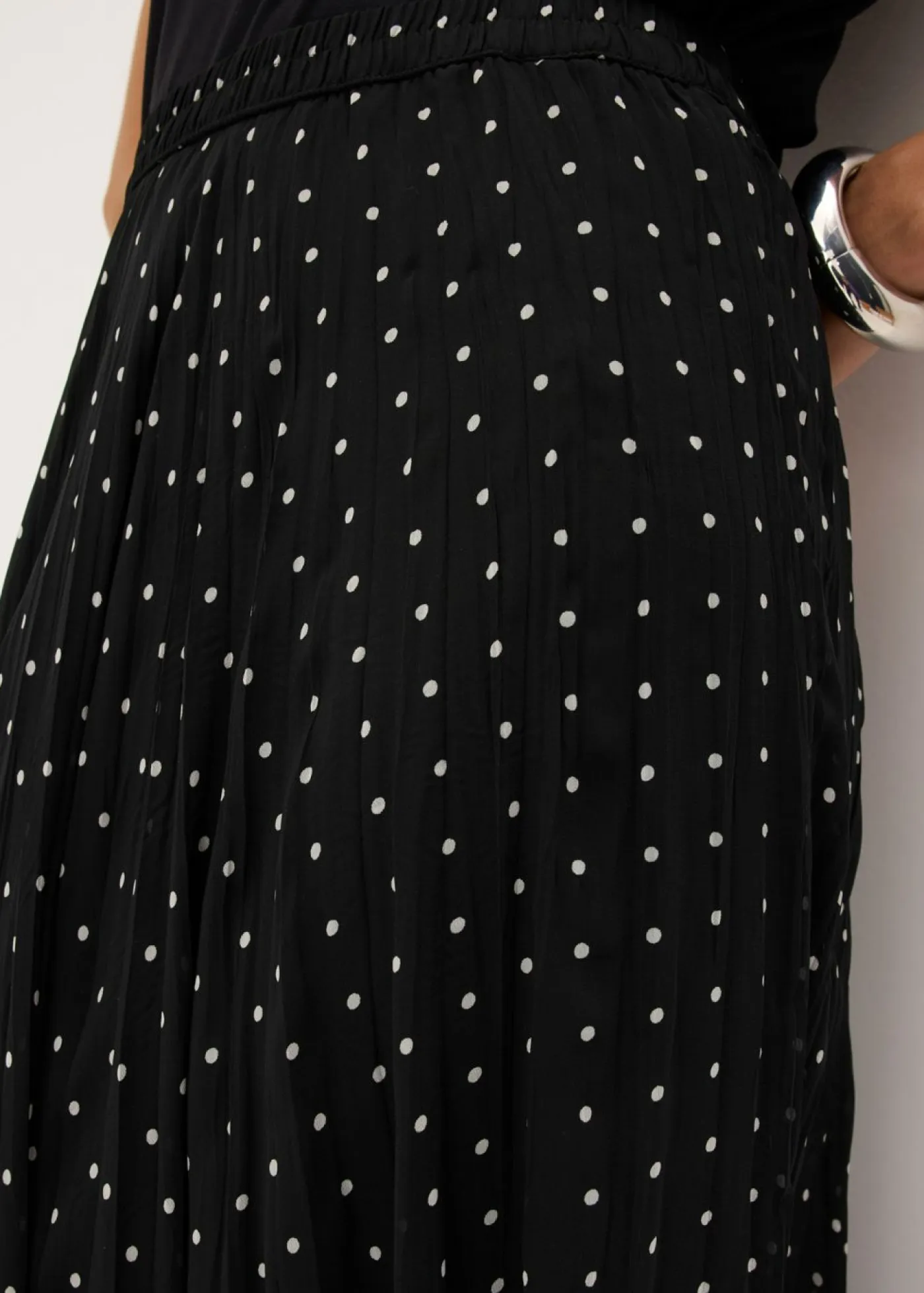 Mujer bonprix bonprix Falda de gasa con look arrugado