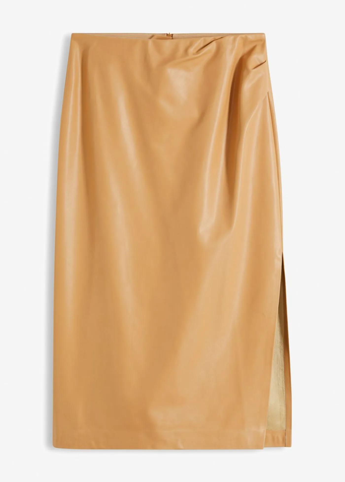 bonprix bonprix Faldas>Falda de imitación de cuero Capuchino