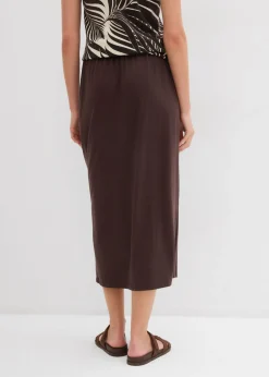 Mujer bonprix bonprix Falda de punto con cinturilla cómoda