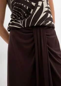 Mujer bonprix bonprix Falda de punto con cinturilla cómoda