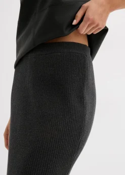 Mujer bonprix bonprix Falda de punto de algodón puro