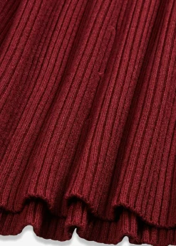 Mujer bonprix bonprix Falda de punto de canalé de mezcla de viscosa