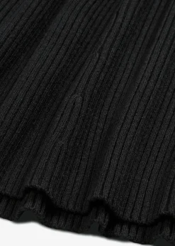 Mujer bonprix bonprix Falda de punto de canalé de mezcla de viscosa