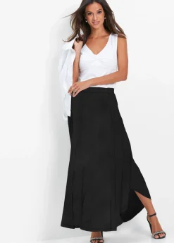 Mujer bonprix bonprix Falda de punto de mezcla de viscosa