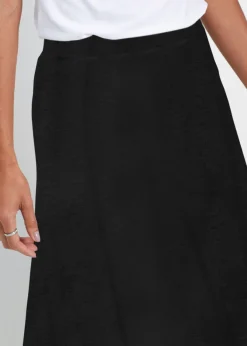 Mujer bonprix bonprix Falda de punto de mezcla de viscosa