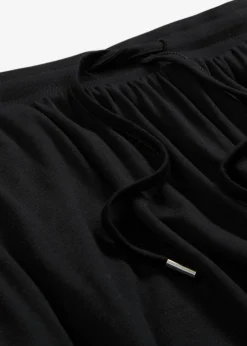 bonprix bonprix Faldas>Falda de punto en mezcla de viscosa Negro