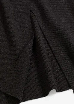 bonprix bonprix Faldas>Falda de punto fino de mezcla de viscosa suave Negro