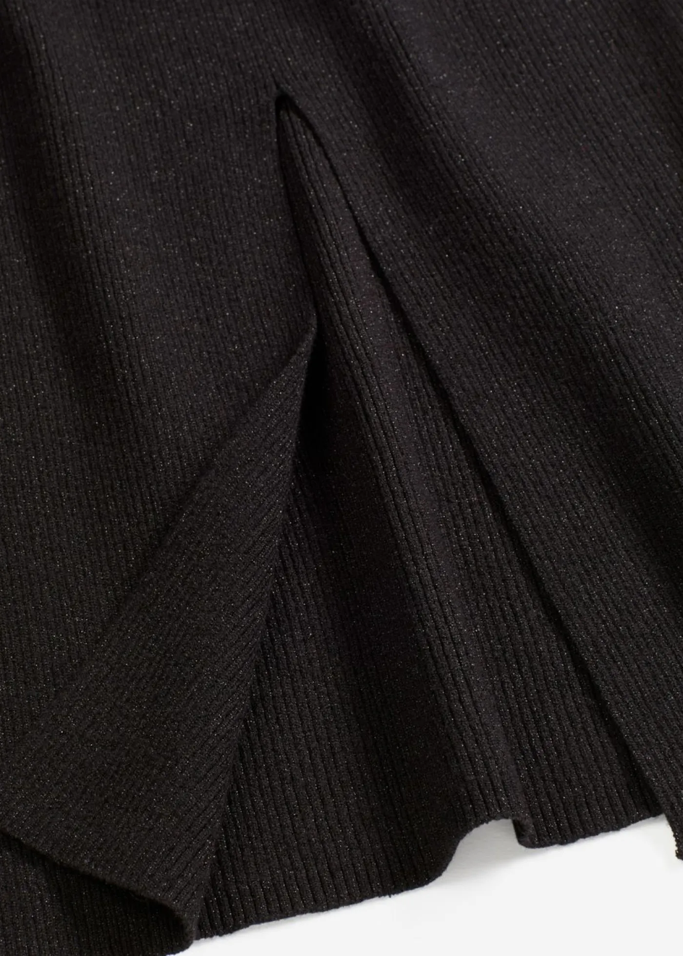 bonprix bonprix Faldas>Falda de punto fino de mezcla de viscosa suave Negro