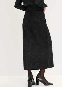 Mujer bonprix bonprix Falda elástica de algodón