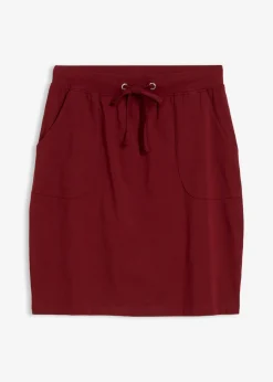 Mujer bonprix bonprix Falda elástica de algodón orgánico