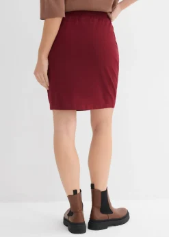 Mujer bonprix bonprix Falda elástica de algodón orgánico